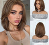 Straight Bob Wig — Chestnut Brown