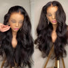 Hazel layered body wave wig — natural lifestyle look
