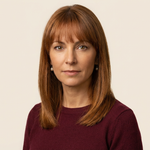 Grace — Auburn Lace Wig with Bangs