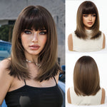 Straight Bob Wig — Hazel Brown