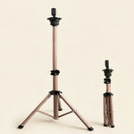 Rosalind tripod expanded and folded