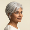 Wendy — Silver Grey Elegant Wig